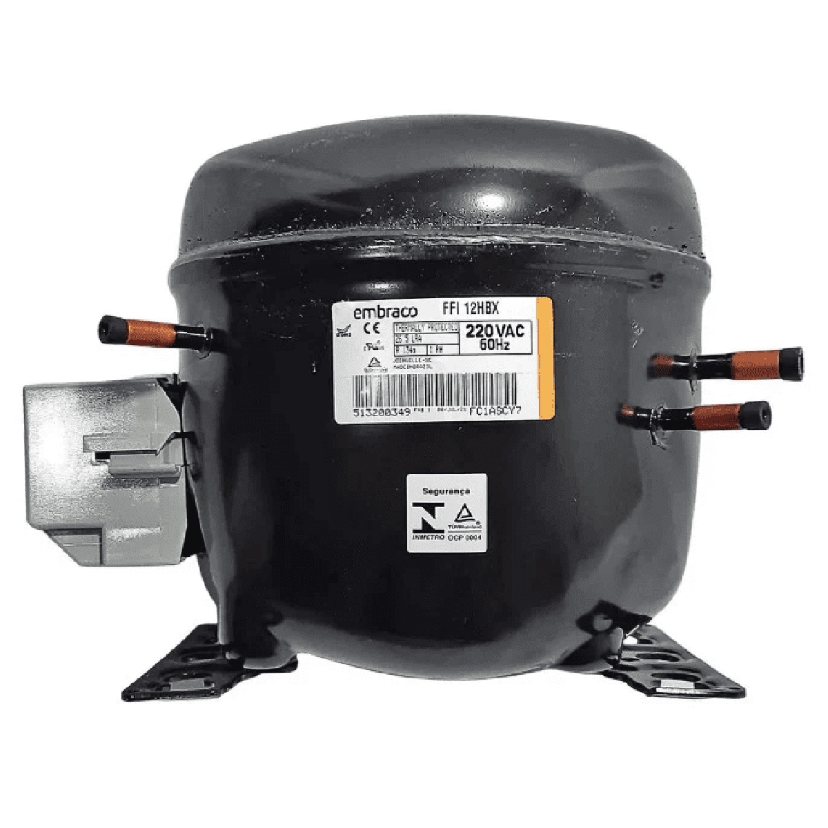 Motor Compressor Embraco FFI 12HBX 220v 60hz P/ Máquinas de Gelo