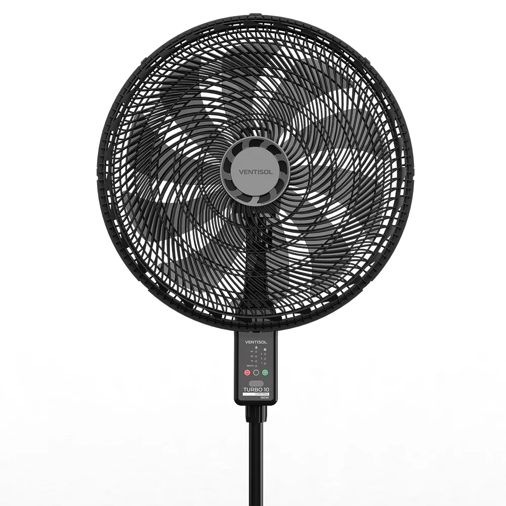 Ventilador De Coluna Ventisol Turbo 10P 50cm, C/Controle