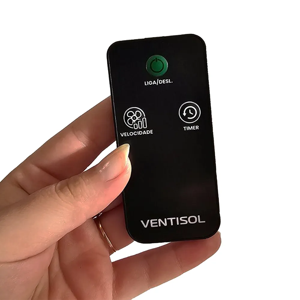 Ventilador De Coluna Ventisol Turbo 10P 50cm, C/Controle